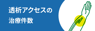 透析アクセスの手術件数