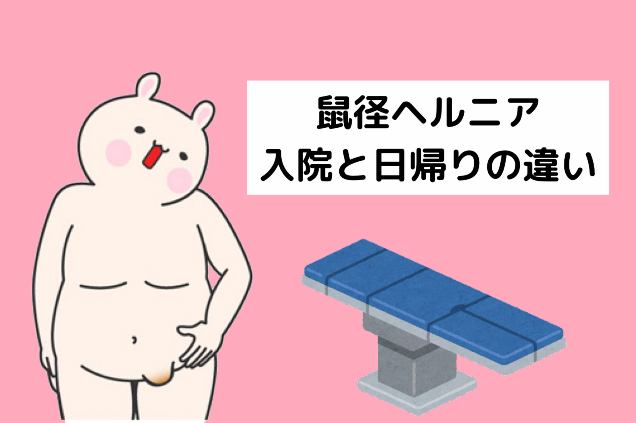 鼠径 ヘルニア 手術 入院 期間